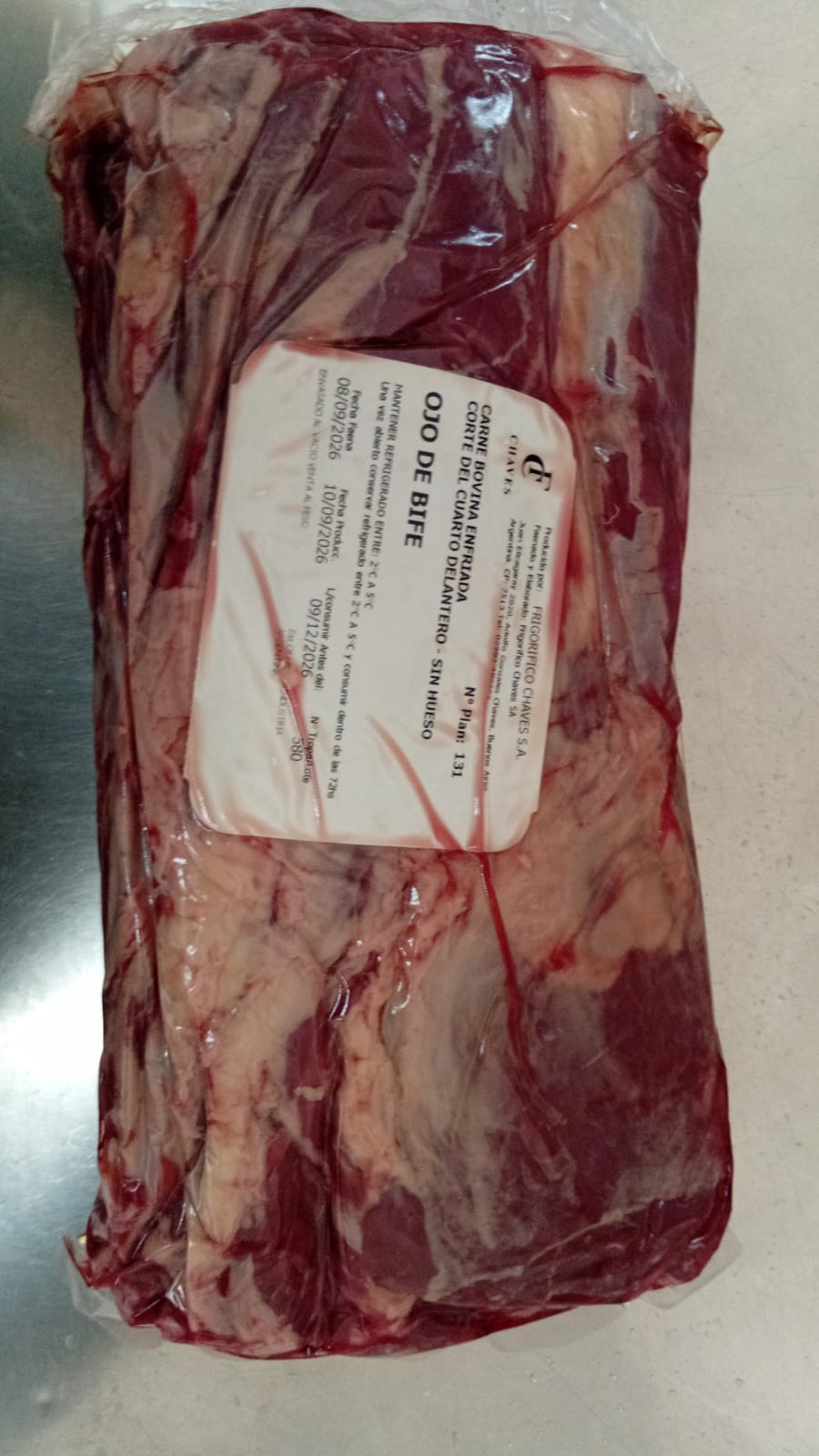 Ojo de bife novillo